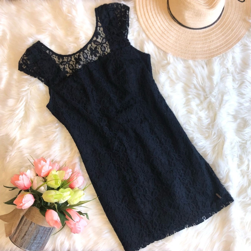 Lace Mini Dress - Picture 1 of 3